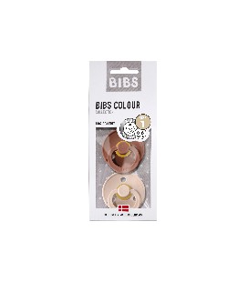 BIBS fopspeen combi woodchuck /blush (mix van 2 )