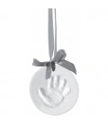 Happy Hands ornament kit silver ribbon HR-01