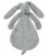 Grey rabbit richie tuttle knuffeldoek happy horse