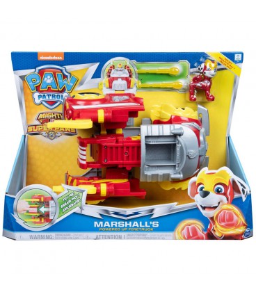 Paw Patrol Mighty Pups power vehicle marshall