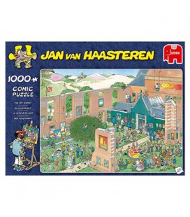 JvH puzzel the art market de kunstmarkt Jan van Haasteren 1000 stukjes