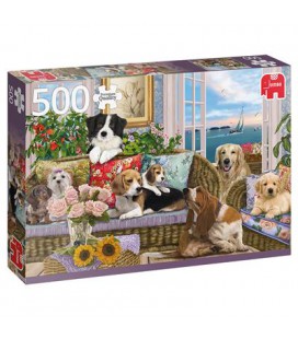 Puzzel furry friends 500 stukjes