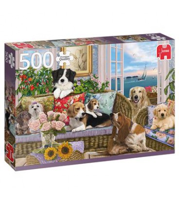 Puzzel furry friends 500 stukjes