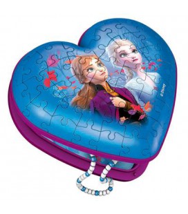 Puzzel 3D hartendoosje Frozen 2