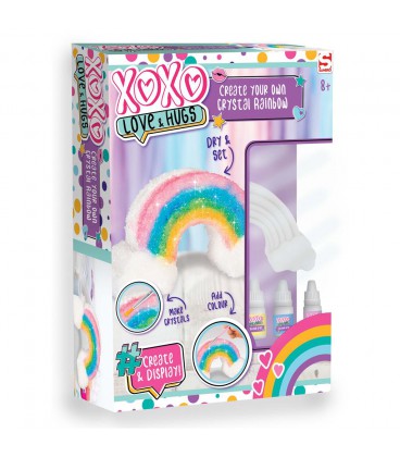 Xoxo Groeiend kristal regenboog