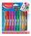 Lijm glitter 9 kleuren 10,5 ml