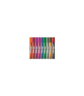 Lijm glitter 9 kleuren 10,5 ml