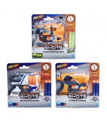 Nerf strike microshots assorti