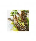 Crystal art diamond painting giraffes