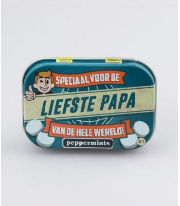 Retro mints -liefste papa