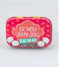 Retro mints - ik hou van jou