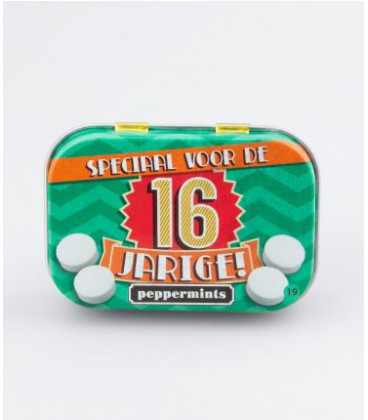 Retro mints - 16 jarige