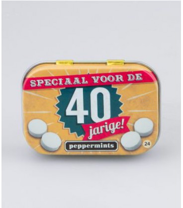 Retro mints - 40 jarige