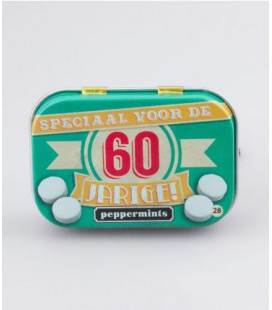 Retro mints - 60 jarige