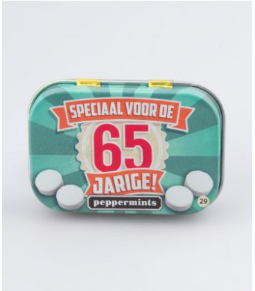 Retro mints - 65 jarige