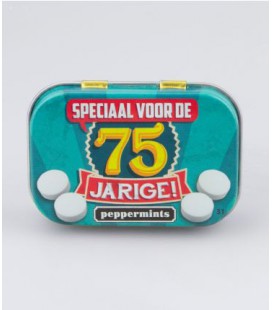 Retro mints - 75 jarige