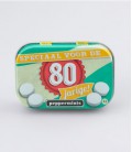 Retro mints - 80 jarige