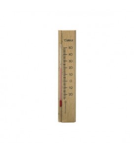 Dr Friedrichs thermometer hout 15 cm luxe