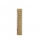 Dr Friedrichs thermometer hout 15 cm luxe