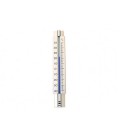 Dr Friedrichs binnen /buiten thermometer aluminium 2 assorti