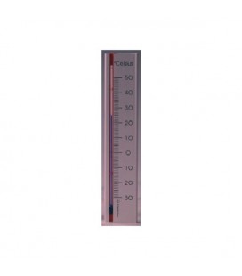 Dr Friedrichs binnen /buiten thermometer aluminium 2 assorti