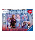 Puzzel Frozen 2 3x 49 stukjes