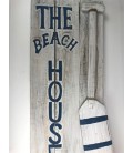 The Beach House 3D 40x100 cm Donker Blauw