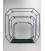 Wall Pillar set 3 50x15x50/40x12x40/30x10x30 cm Blue Grey