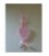 Bol hartje en It's A Girl-hart aan ketting