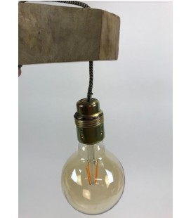 Wall Lamp Nat.Wood 20x10x4 cm
