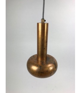 Hang lamp Iron 16x13x27 cm Blue Gold