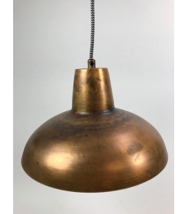 Hanging Lamp Iron 30x30x19 cm Blue Gold