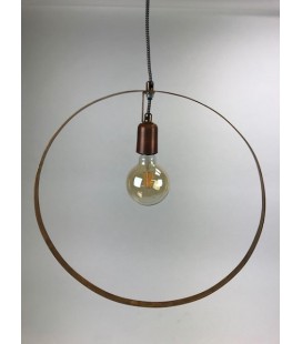 Hanging Lamp Iron Ring 50x5x52 cm Blue Gold