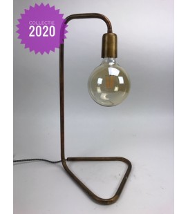 Desk Lamp Rect Base Blue Gold collectie 2020 bureau lamp