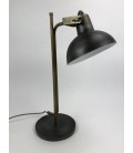 Table Lamp 20x28x54 cm  Base OXI Brass / Shade Creme