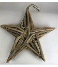 Driftwood ster 60 cm (drijfhout)