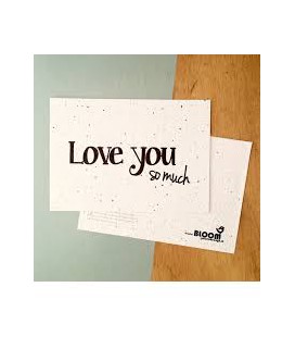 Bloeikaart Love You