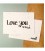 Bloeikaart Love You