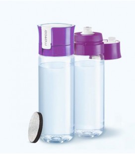 Mavea water filter drinkfles 0,6L paars