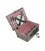 Picknickmand 40x28 cm ruit rood