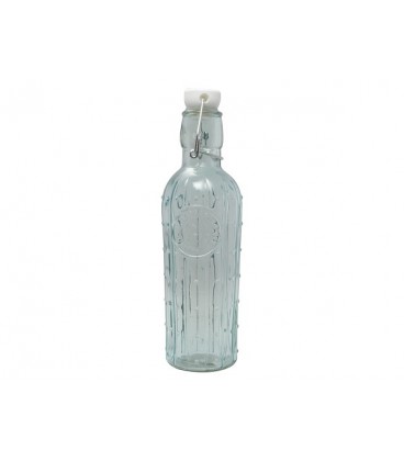 Fles m/stop 25cm cactus 500ml glas