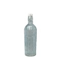 Fles glas m/stop 31,5cm cactus 1 liter