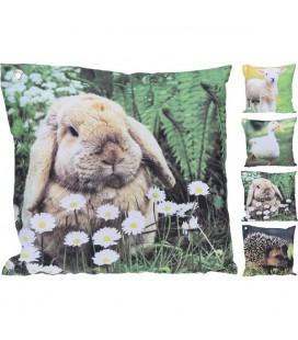 Kussen outdoor dierenprint 45x45cm