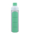 YOS Bottle Daily - Groen pillenfles