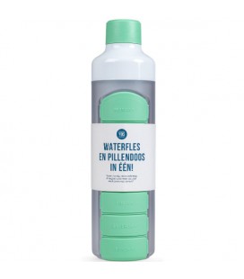 YOS Bottle Weekly - Groen pillenfles