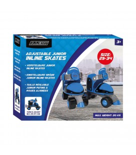ROLLER SKATES JUNIOR MAAT 29-34 BLAUW ALERT