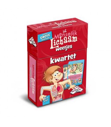 SPEL WEETJES KWARTET MENSELIJK LICHAAM