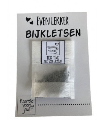 Theekaart Bijkletsen