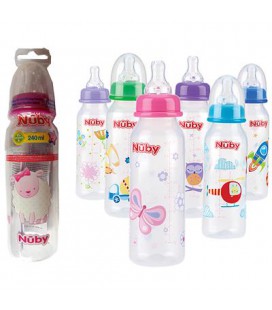 NUBY BABY DRINKFLES 240ML ASS.