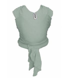 DRAAGDOEK STRETCHY WRAP CLASSIC • MINTY GREY